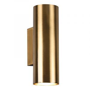 Brons up down vägglampa modern, Kaso