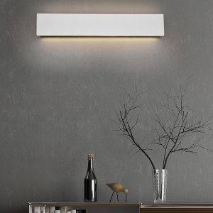 Vit up down vägglampa modern, Coscon, 9W, 3000K LED