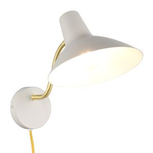 Vit vägglampa klassisk, Merit
