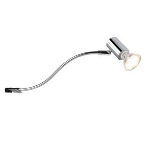 Krom badrumslampa vägg modern, Martika, IP44