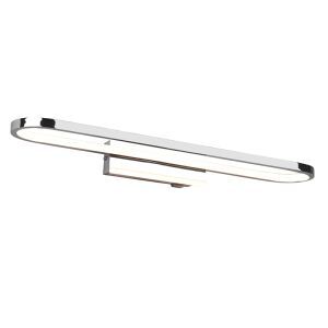 Krom badrumslampa vägg modern, Martin, 22W, 3000K LED, IP44