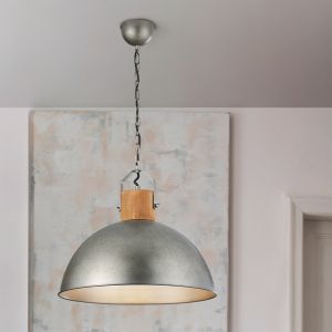 Nickel kupollampa vintage, Amarey