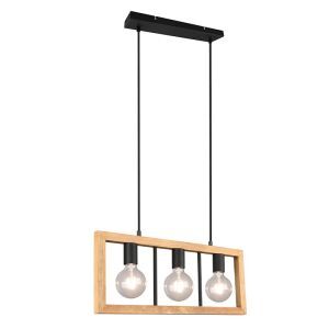 Svart fönsterlampa vintage, Rafiq