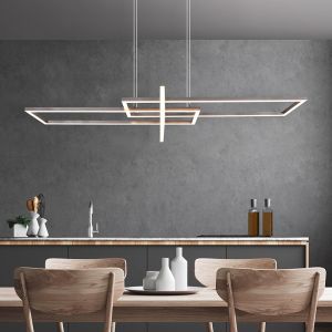 Nickel fönsterlampa modern, Hatun, 34W, 3000K LED
