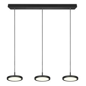 Svart fönsterlampa modern, Jakoba, 10W, 3000K LED