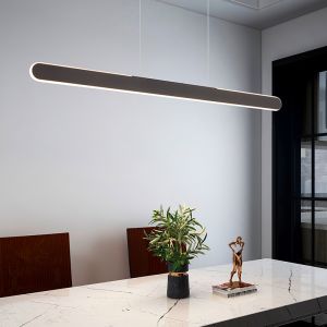 Svart fönsterlampa modern, Dwayn, 28W, varm till kall vit justerbar LED