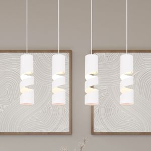 Vit fönsterlampa design, Marouan