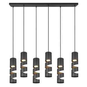 Svart fönsterlampa design, Marouan