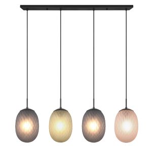 Flerfärgad fönsterlampa design, Danyal