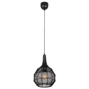 Svart fönsterlampa rustik, Rins
