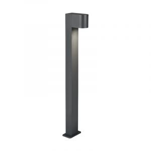 Antracit utelampa modern, Laurien, IP44
