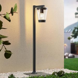 Antracit utelampa modern, Kerstin, IP44