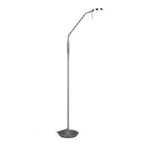 Nickel båglampa modern, Bilge, 12W, justerbar ljusfärg LED, med brytare
