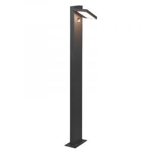 Antracit utelampa modern, Tabita, 8W, 3000K LED, IP54