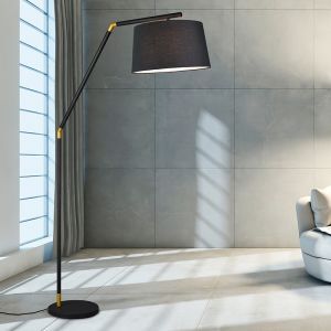Svart båglampa modern, Lendy, med brytare