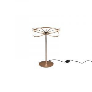 Mässing bordslampa modern, Remy, 20W, 3000K LED, med brytare