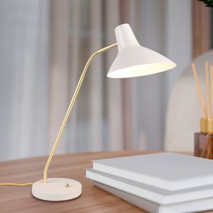 Vit skrivbordslampa klassisk, Merit