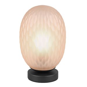 Bärnstensfärgad bordslampa design, Danyal