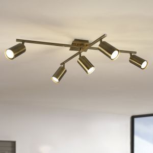 Brons spotlight tak modern, Kaso