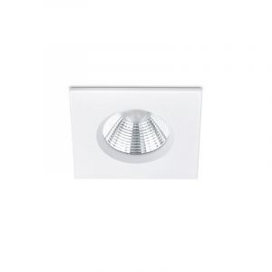 Vit infälld spotlight badrum modern, Iman, 5W, 3000K LED, IP65