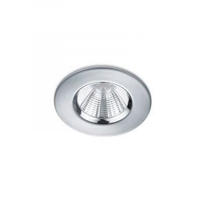 Krom infälld spotlight badrum modern, Iman, 5W, 3000K LED, IP65