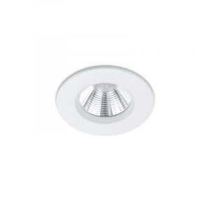 Vit infälld spotlight badrum modern, Iman, 5W, 3000K LED, IP65