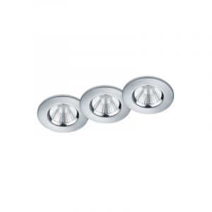 Krom infälld spotlight badrum modern, Iman, 5W, 3000K LED, IP65