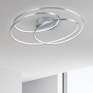 Nickel plafond modern, Sabra, 38W, 3000K LED