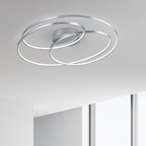 Nickel plafond modern, Sabra, 50W, 3000K LED