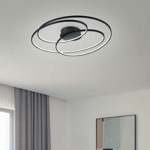 Svart plafond modern, Sabra, 50W, 3000K LED