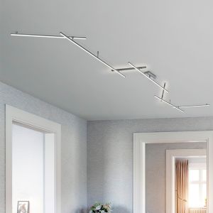 Nickel plafond modern, Kandla, 20W, 3000K LED