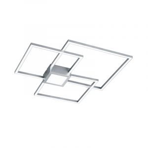 Nickel plafond modern, Kimoni, 38W, 3000K LED