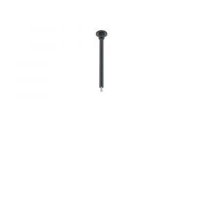Upphängningsstycke 2-fas spårbelysning, 12,5 cm, svart