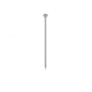 Upphängningsstycke 2 fas skena belysning, 25 cm, grå