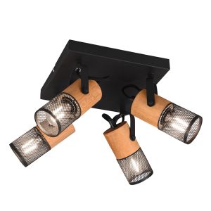 Svart spotlight tak vintage, Jessica