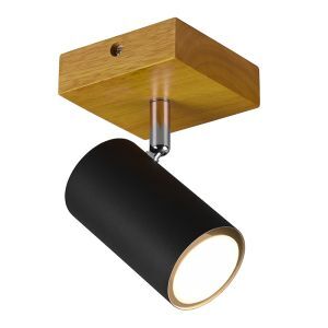Svart spotlight tak modern, Kaso