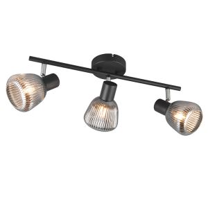 Svart spotlight tak modern, Meriem