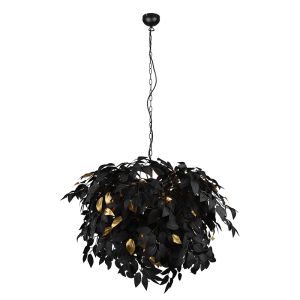 Svart fönsterlampa retro, Urwa