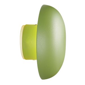 Grön uppladdningsbar vägglampa metall, Khaoula, 1,5W, 3000K LED, 3 stegs dimmer