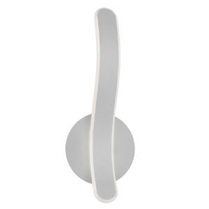 Vit vägglampa design, Resy, 11W, 4000K LED, 3 stegs dimmer