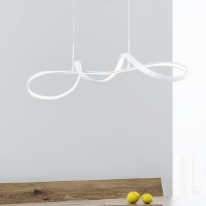 Vit fönsterlampa design, Renso, 37W, 4000K LED, 3 stegs dimmer