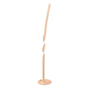Brun golvlampa design, Quirinus, 19W, 4000K LED, med brytare