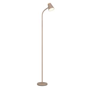 Brun golvlampa modern, Rahul, 4,5W, 3000K LED, med brytare