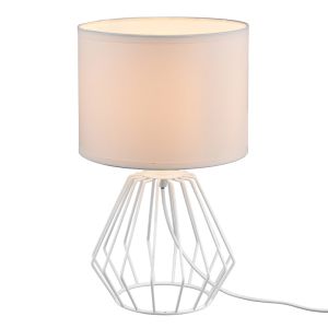 Modern bordslampa vit, Kjell
