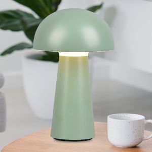 Grön bordslampa utomhus modern, Rachelle, 2W, 3000K LED, IP44, 3 stegs dimmer
