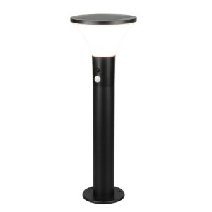Svart golvlampa utomhus solcell modern, Nebahat, 3W, 4000K LED, IP44
