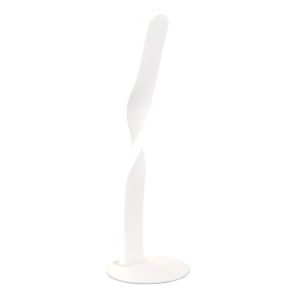 Vit bordslampa design, Quirinus, 10W, 4000K LED, med brytare