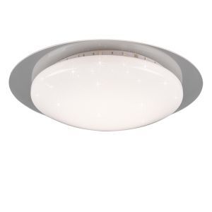 Vit plafond modern, Suzy, 13W, RGBW LED, met fjärrkontroll