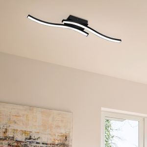 Svart plafond modern, Go, 5W, 3000K LED