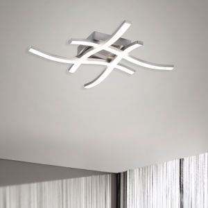 Nickel taklampa modern, Go, 5W, 4000K LED